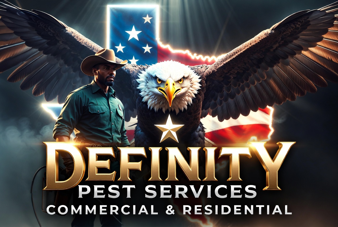 Definity Pest Services eagle logo