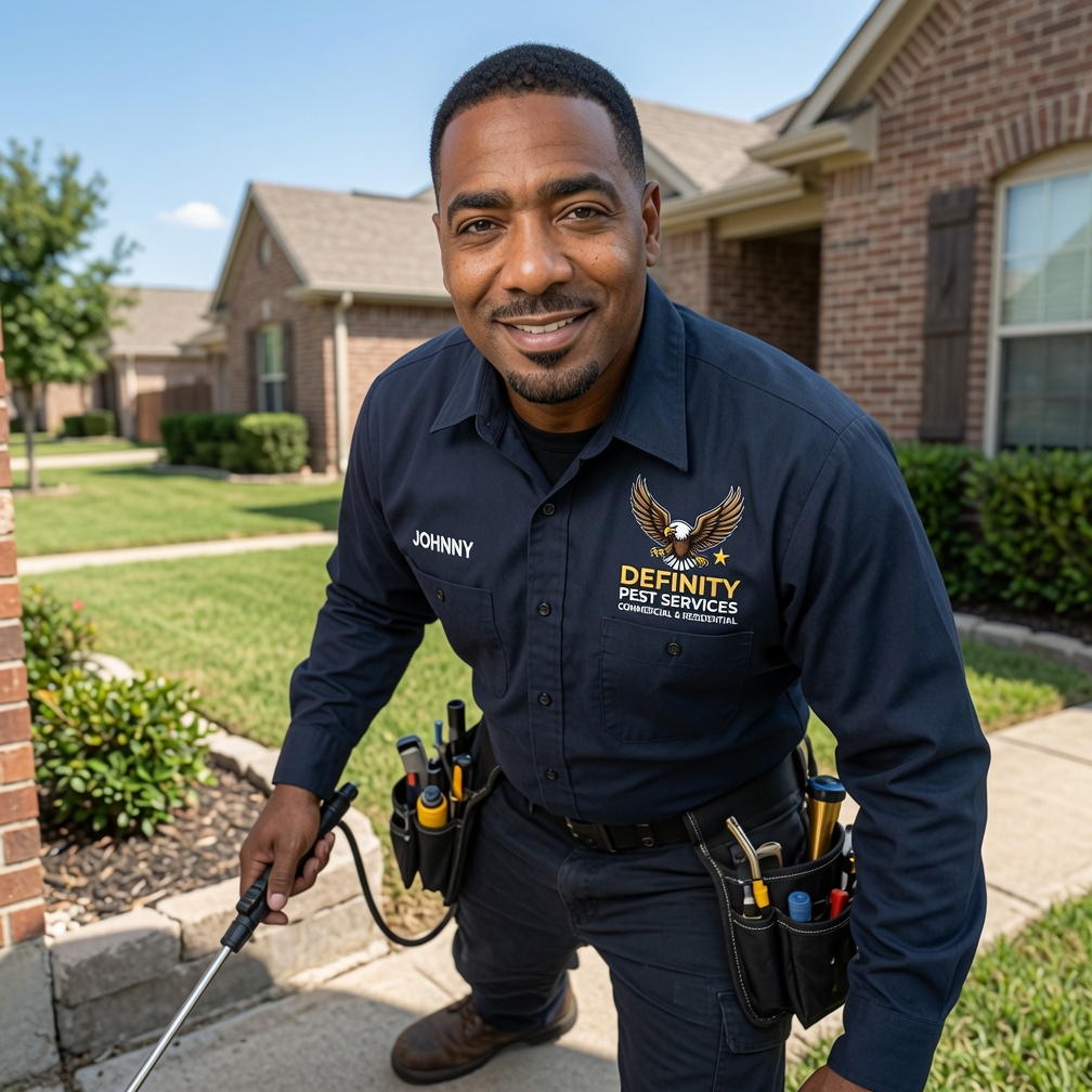 Johnny Lockridge, owner of Definity Pest Services