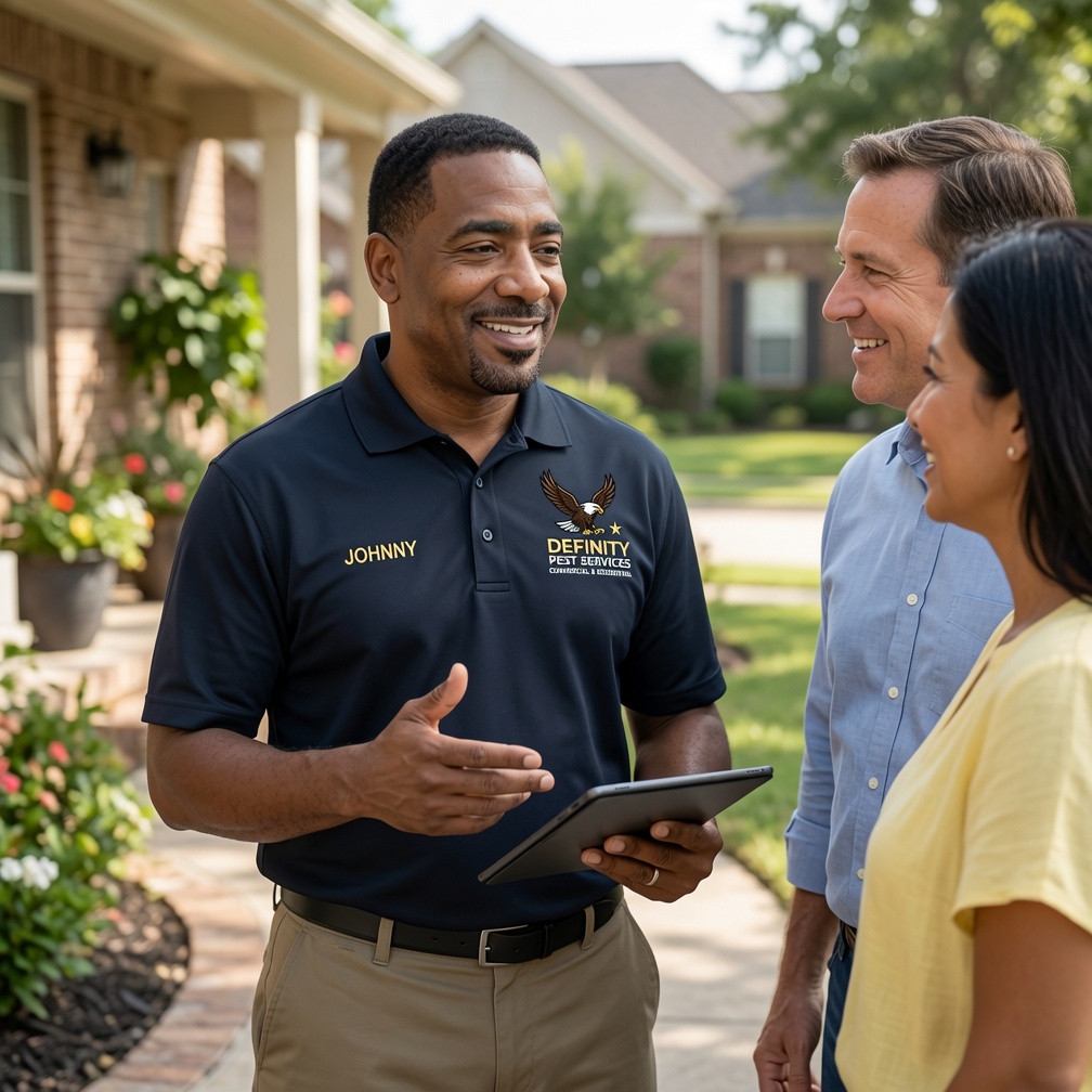 Johnny Lockridge, owner of Definity Pest Services
