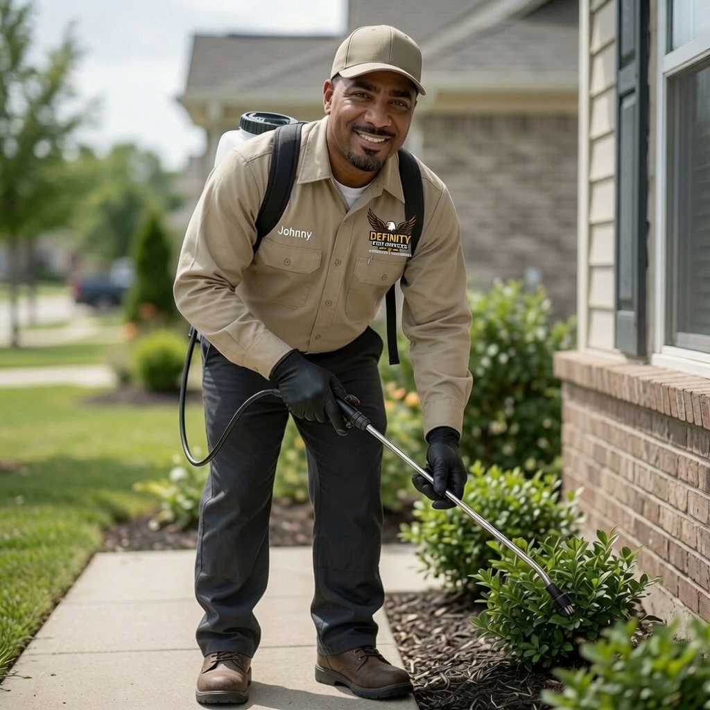 Johnny Lockridge, owner of Definity Pest Services