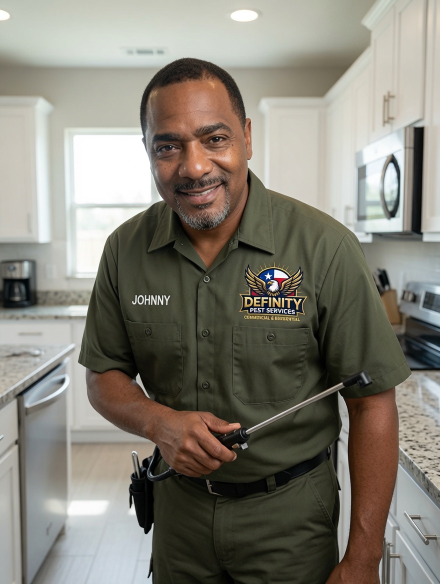 Johnny Lockridge, owner of Definity Pest Services