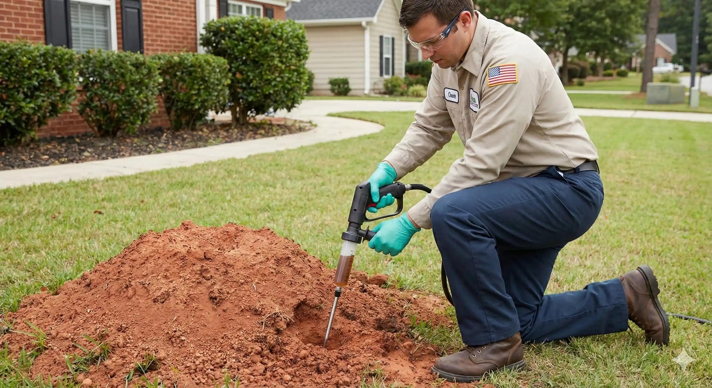 Fire Ant Control — Definity Pest Services in Dallas–Fort Worth Metroplex